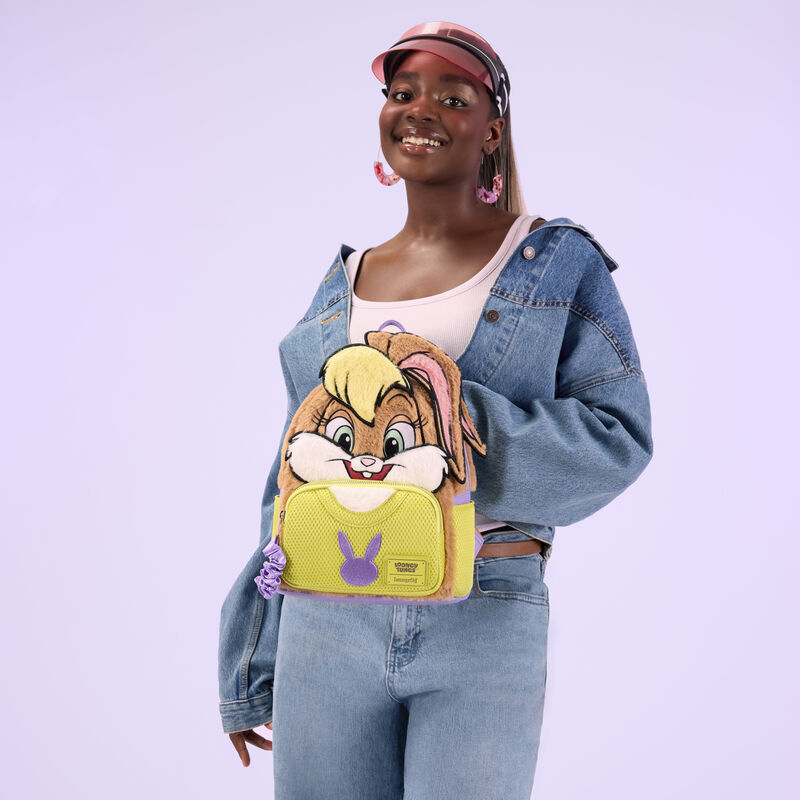 Looney Tunes Lola Bunny Plush Cosplay Mini Backpack LFlifestyle2 view 3